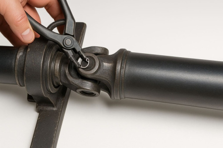 Как поменять крестовину на кардане ВАЗ-2107: снятие, разборка и установка