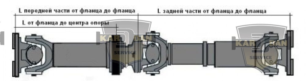 437030-2201006 Вал карданный Lmin-2246 мм